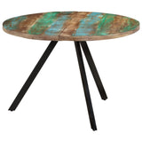 NNEVL Dining Table 110x75 cm Solid Wood Reclaimed