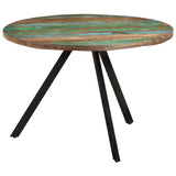 NNEVL Dining Table 110x75 cm Solid Wood Reclaimed