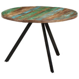 NNEVL Dining Table 110x75 cm Solid Wood Reclaimed