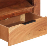 NNEVL TV Cabinet 110x30x40 cm Solid Wood Acacia
