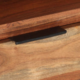 NNEVL TV Cabinet 110x30x40 cm Solid Wood Acacia