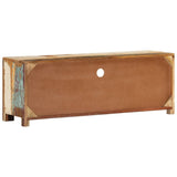 NNEVL TV Cabinet 110x30x40 cm Solid Wood Reclaimed