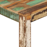 NNEVL Coffee Table 80x80x40 cm Solid Wood Reclaimed