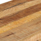 NNEVL Dining Table 110x60x76 cm Rough Mango Wood