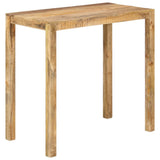 NNEVL Bar Table 112x60x108 cm Rough Mango Wood
