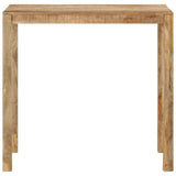 NNEVL Bar Table 112x60x108 cm Rough Mango Wood