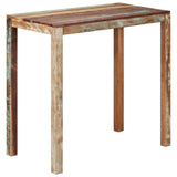 NNEVL Bar Table 112x60x108 cm Solid Reclaimed Wood