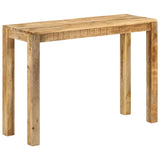 NNEVL Console Table 110x35x76 cm Rough Mango Wood