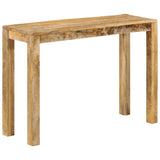 NNEVL Console Table 110x35x76 cm Rough Mango Wood