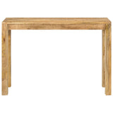 NNEVL Console Table 110x35x76 cm Rough Mango Wood