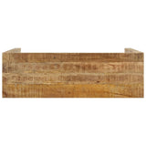 NNEVL Console Table 110x35x76 cm Rough Mango Wood