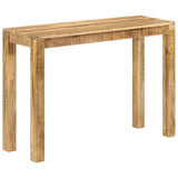 NNEVL Console Table 110x35x76 cm Rough Mango Wood
