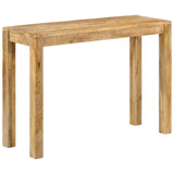 NNEVL Console Table 110x35x76 cm Rough Mango Wood