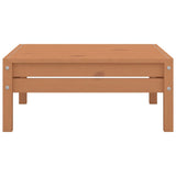 NNEVL 3 Piece Garden Lounge Set Honey Brown Solid Wood Pine