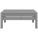 NNEVL 9 Piece Garden Lounge Set Grey Solid Pinewood