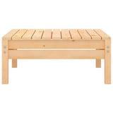 NNEVL 6 Piece Garden Lounge Set Solid Pinewood