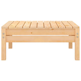 NNEVL 9 Piece Garden Lounge Set Solid Pinewood