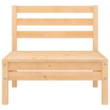 NNEVL 4 Piece Garden Lounge Set Solid Pinewood