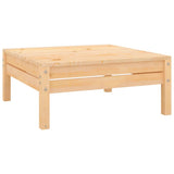 NNEVL 9 Piece Garden Lounge Set Solid Pinewood