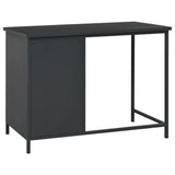 NNEVL Industrial Desk with Drawers Anthracite 105x52x75 cm Steel