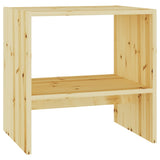 NNEVL Bedside Cabinet 40x30.5x40 cm Solid Firwood