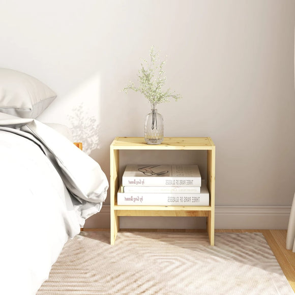 NNEVL Bedside Cabinets 2 pcs 40x30.5x40 cm Solid firwood