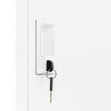 NNEVL Locker Cabinet White 38x45x180 cm Steel