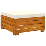 NNEVL 10 Piece Garden Lounge Set with Cushions Solid Wood Acacia