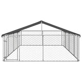 NNEVL Outdoor Dog Kennel with Roof 600x300x150 cm
