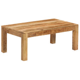 NNEVL Coffee Table 100x60x40 cm Solid Wood Mango