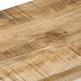 NNEVL TV Cabinet 110x30x40 cm Solid Wood Mango