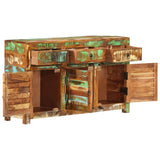 NNEVL Sideboard 110x30x65 cm Solid Wood Reclaimed