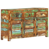 NNEVL Sideboard 110x30x65 cm Solid Wood Reclaimed
