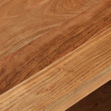 NNEVL TV Cabinet 88x35x40 cm Solid Wood Acacia