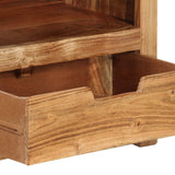 NNEVL TV Cabinet 88x35x40 cm Solid Wood Acacia