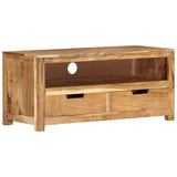 NNEVL TV Cabinet 88x35x40 cm Solid Wood Acacia