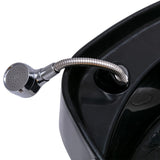 NNEVL Shampoo Backwash Unit with Salon Chair Faux Leather