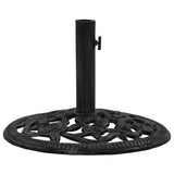 NNEVL Umbrella Base Black 48x48x33 cm Cast Iron