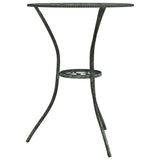 NNEVL 3 Piece Bistro Set Cast Aluminium Green