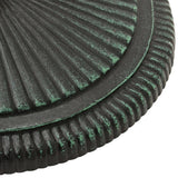 NNEVL Umbrella Base Green 45x45x30 cm Cast Iron