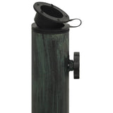 NNEVL Umbrella Base Green 45x45x30 cm Cast Iron