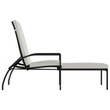 NNEVL Sun Loungers 2 pcs with Footrest PE Rattan Brown