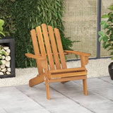 NNEVL Garden Adirondack Chair Solid Acacia Wood