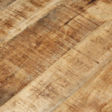 NNEVL Coffee Table Ø68 cm Rough Mango Wood