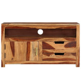 NNEVL TV Cabinet 90x34.5x50 cm Solid Wood Acacia