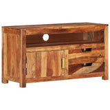 NNEVL TV Cabinet 90x34.5x50 cm Solid Wood Acacia