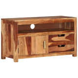 NNEVL TV Cabinet 90x34.5x50 cm Solid Wood Acacia