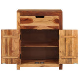 NNEVL Sideboard 58.5x35x75.5 cm Solid Wood Acacia