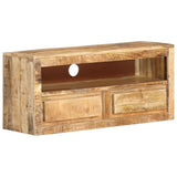 NNEVL TV Cabinet 88x30x40 cm Solid Wood Mango
