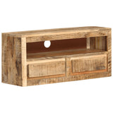 NNEVL TV Cabinet 88x30x40 cm Solid Wood Mango